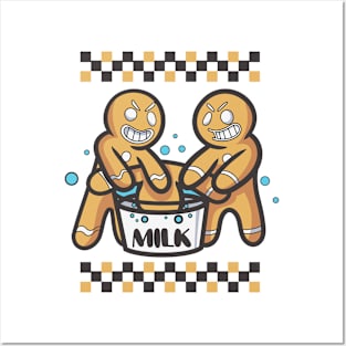 Gingerbread man bully Posters and Art